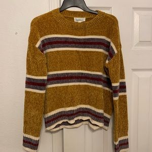 Yellow cloud chaser sweater